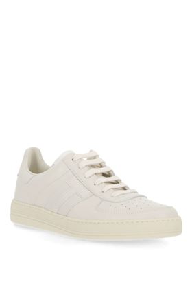 Sneaker basse in pelle con toppa con logo Tom Ford | J1232LCL045N3WW06